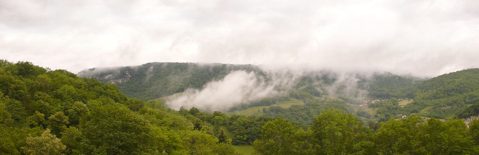 Landscape view from the studio - Alone - Laurent CROUZET